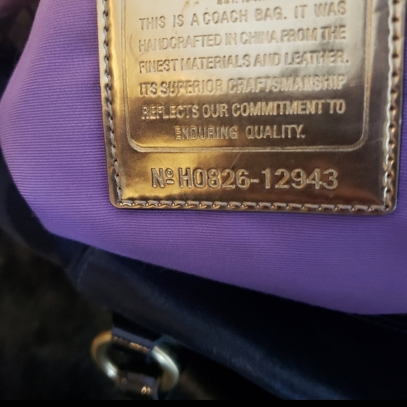 Coach large Sabrina handbag - Picture 8 of 13